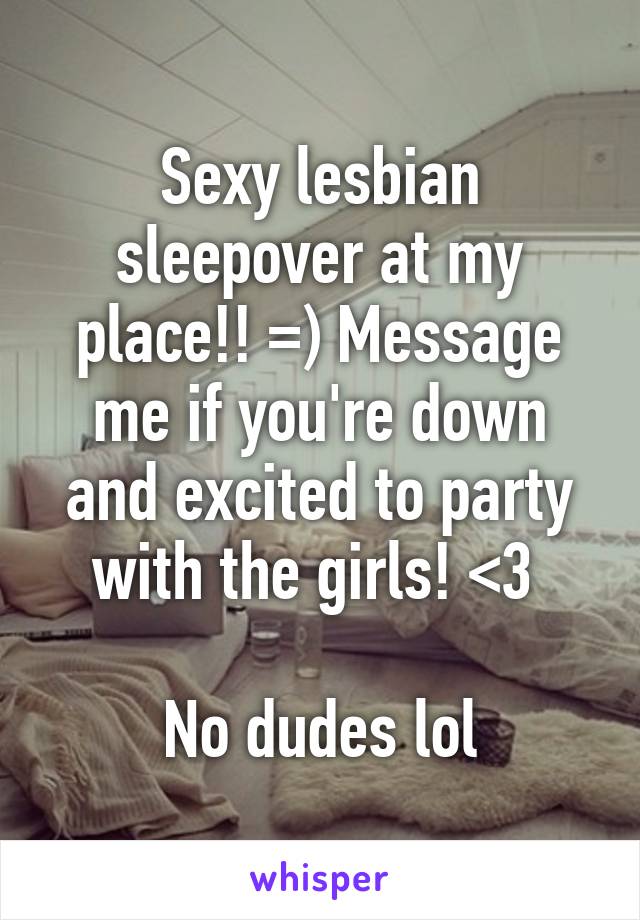 Lesbian Sleepover Party
